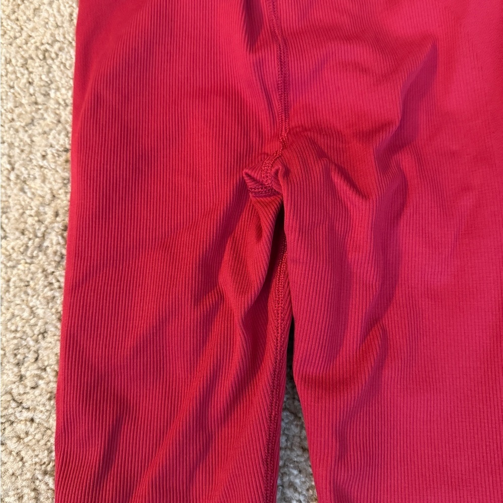 Athleta Bright Red High-Rise Active Leggings😎 - Picture 4 of 7